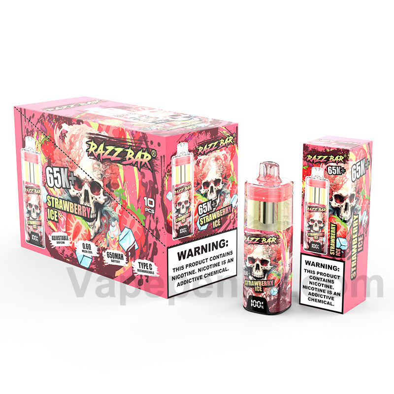 Razz Bar 65000 Puffs Disposable Vape