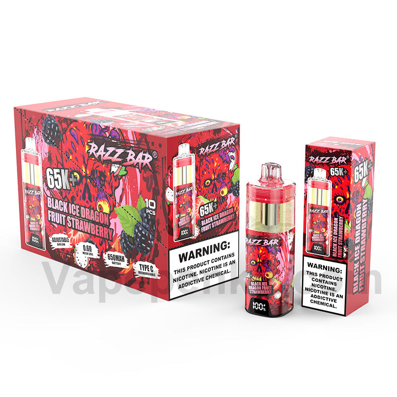 Razz Bar 65000 Puffs Disposable Vape 65K+ E-cigarettes Vapepenkit Razz Bar 65000 Puffs Disposable Vape 65K+ E-cigarettes Vapepenkit