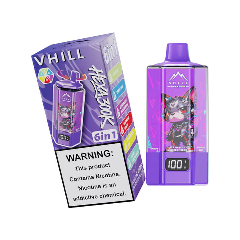 VHILL Hexa 300000 Puffs 6in1 Disposable Vape