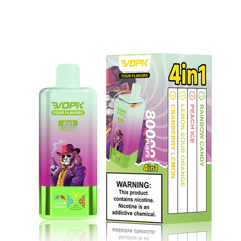VOPK 80000 Puffs 4 Flavors Disposable Vape