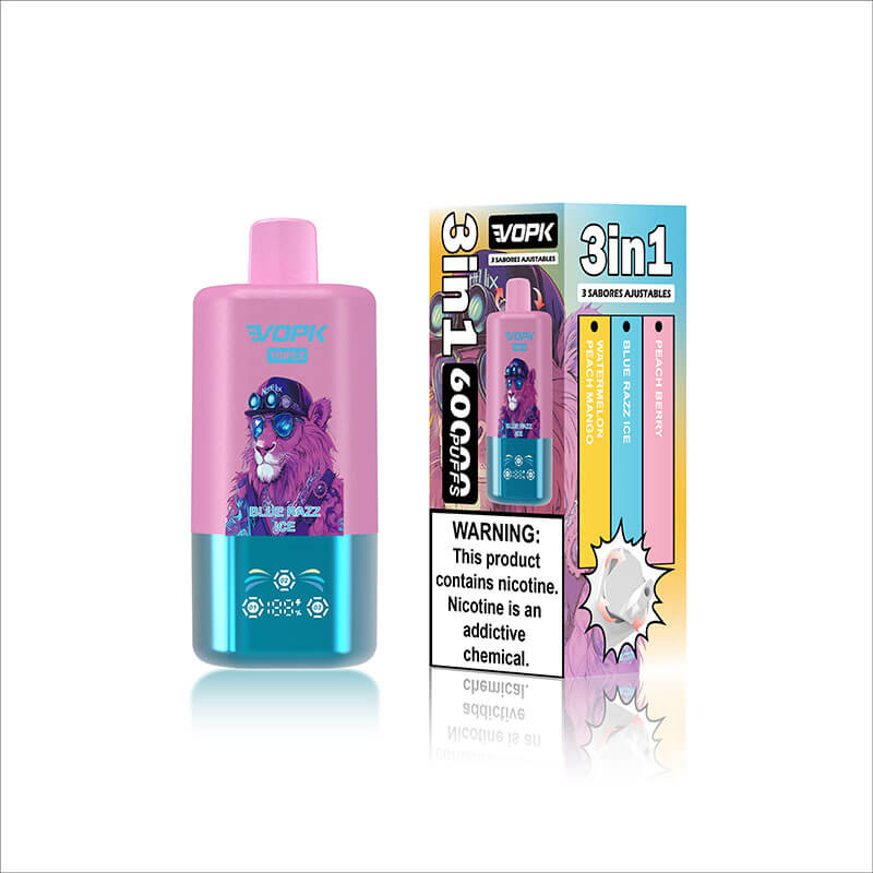 VOPK Triple Flavors 60000 Puffs Disposable Vape