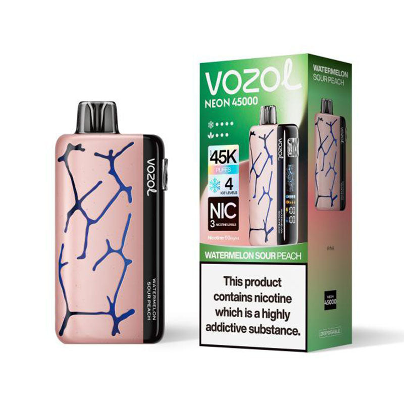 neon vape flavors VOZOL NEON 45000 Puffs Disposable Vape 45K E-cigarettes