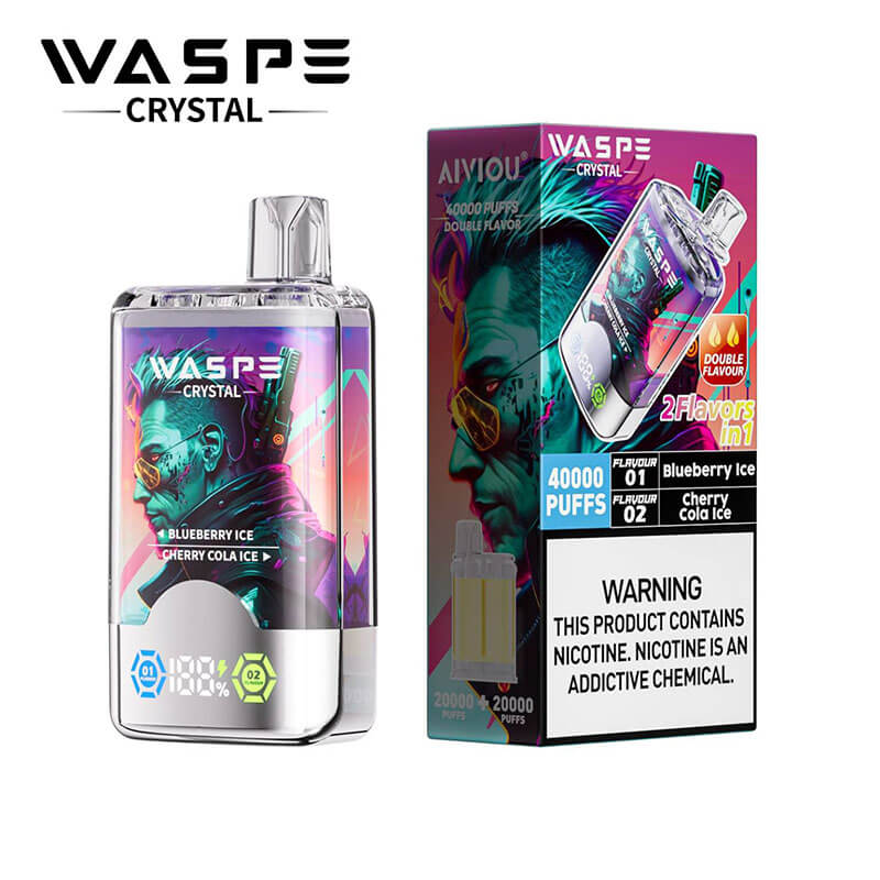 WASPE Crystal 40000 Dual Flavors Disposable Vape