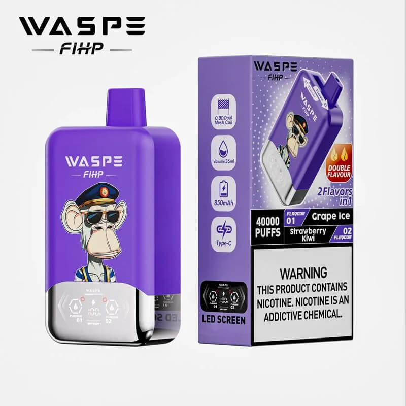 WASPE Fihp 40000 Dual Flavors Disposable Vape