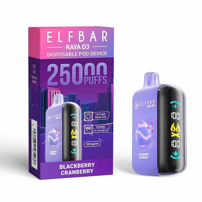 ELFBAR Raya D3 25000 Puffs Disposable Vape