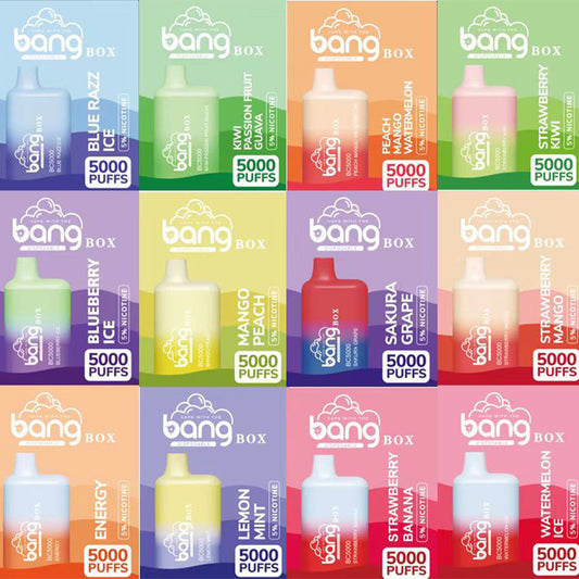 Bang Box BC5000 inhala vaporizador desechable