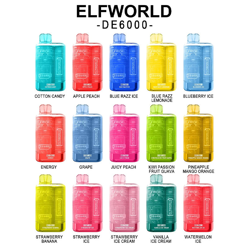 ELFWORLD DE 6000 Disposable Vape