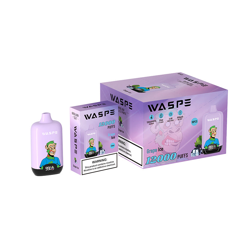 WASPE 12000 Puffs Digital Box Disposable Vape