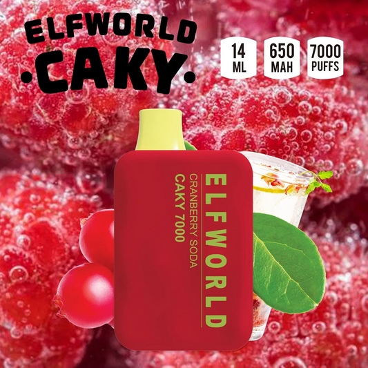ELFWORLD Caky 7000 Puffs Disposable Vape