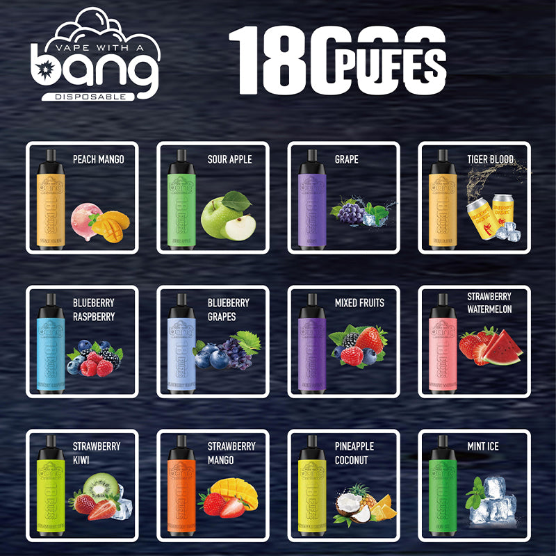 Bang 18000 Puffs Disposable Vape