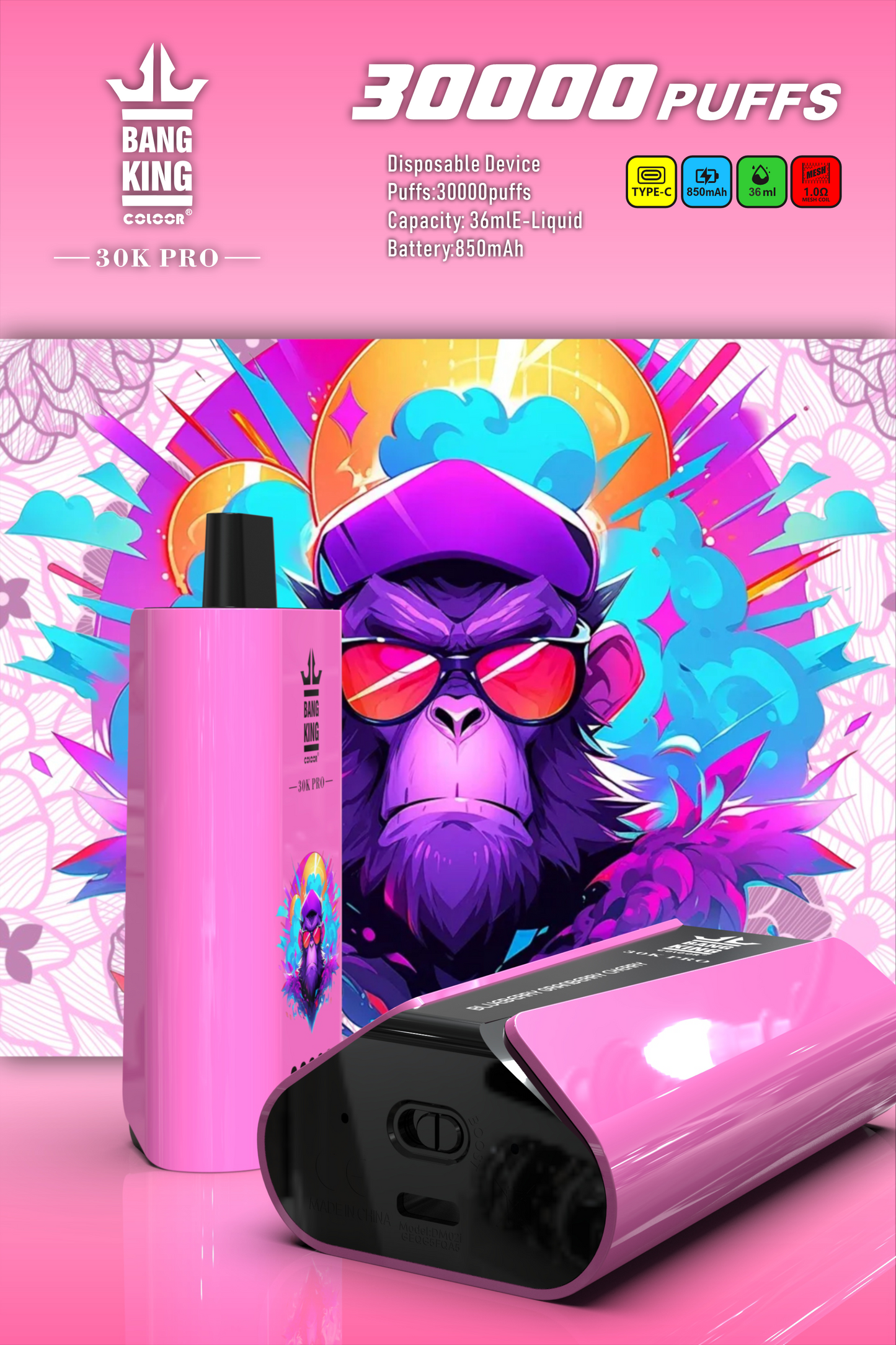 Bang King 30000 Pro Disposable Vape