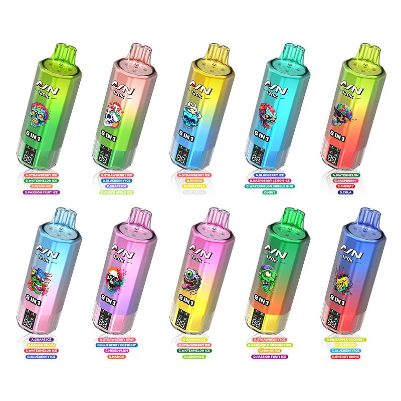 Aivono Aim Avn 150000 Puffs 8in1 Flavors Disposable Vape