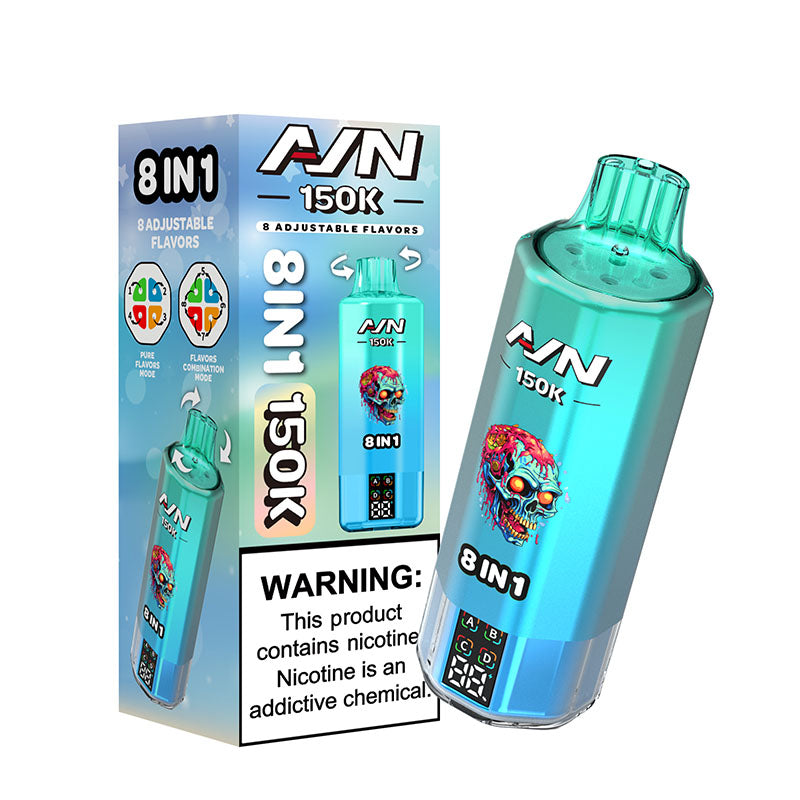 Aivono Aim Avn 150000 Puffs 8in1 Flavors Disposable Vape