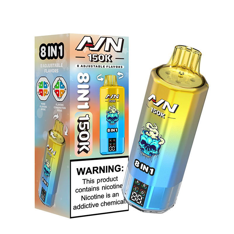 Aivono Aim Avn 150000 Puffs 8in1 Flavors Disposable Vape
