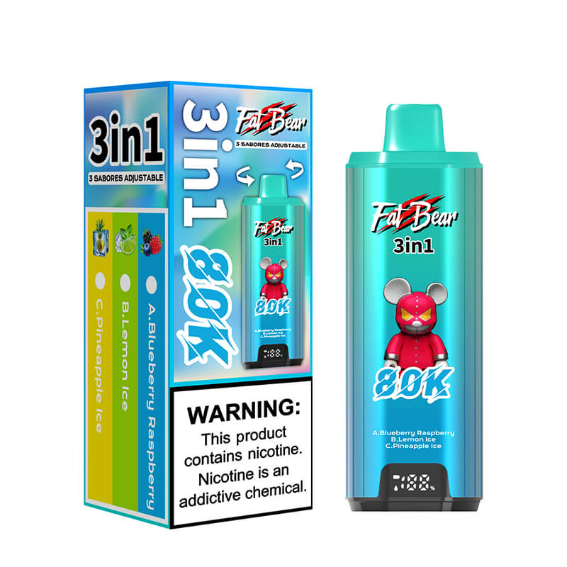 Aivono Aim Fatbear 80000 Puffs 3in1 Disposable Vape 80K E-cigarettes Aivono Aim Fatbear 80000 Puffs 3in1 Disposable Vape 80K E-cigarettes