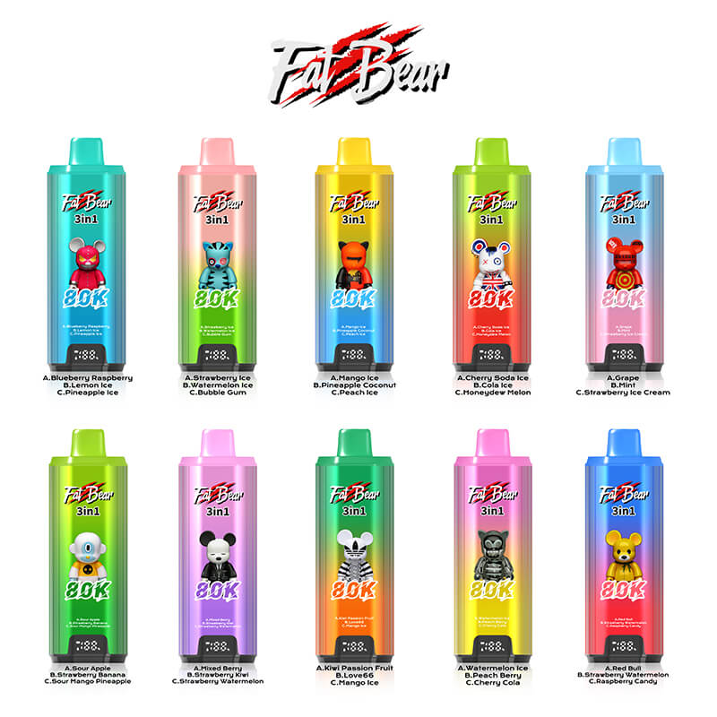 Aivono Aim Fatbear 80000 Puffs 3in1 Disposable Vape