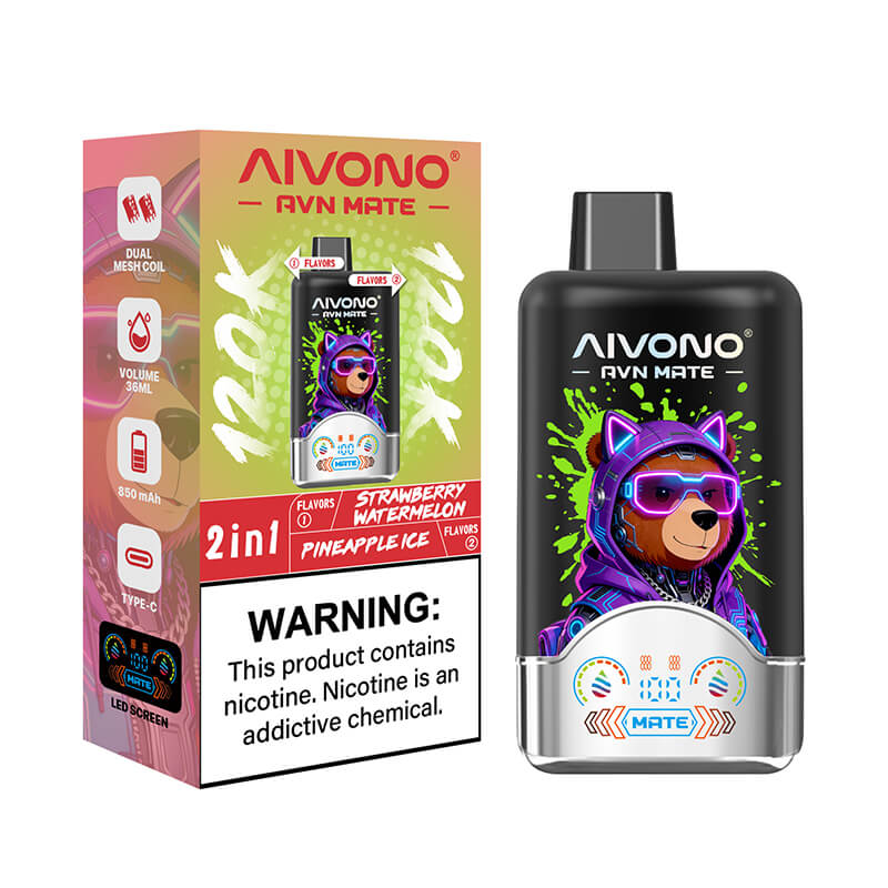 Aivono Avn  Mate 120000 Puffs 2in1 Disposable Vape