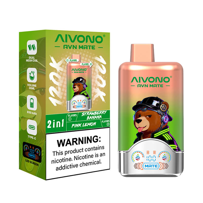 Aivono Avn  Mate 120000 Puffs 2in1 Disposable Vape