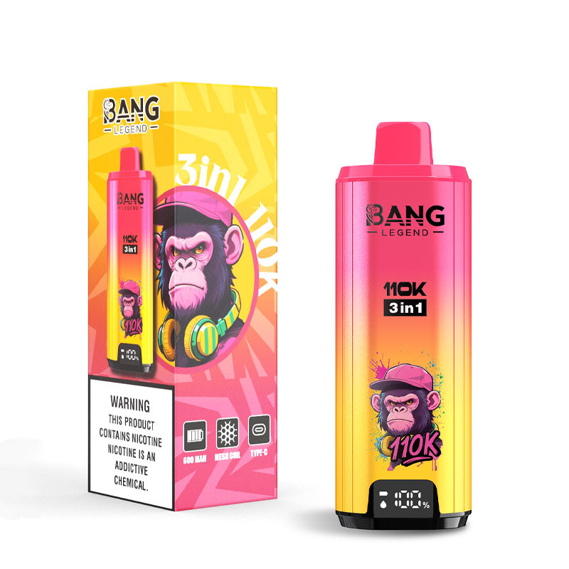 Bang Legend 110000 Puffs 3 Flavors Disposable Vape