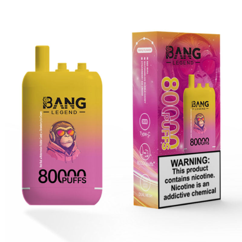 Bang Legend 80000 Puffs 3 Flavors Disposable Vape