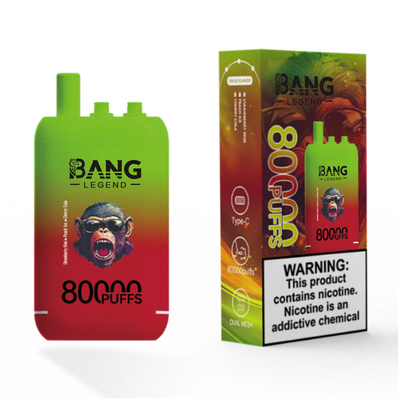 Bang Legend 80000 Puffs 3 Flavors Disposable Vape