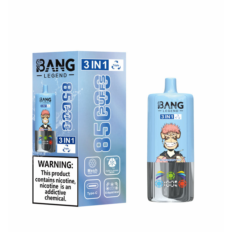 Bang Legend 85000 Puffs Triple Flavors Disposable Vape