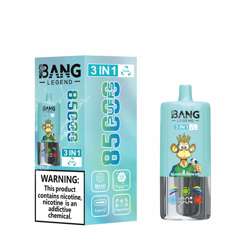 Bang Legend 85000 Puffs Triple Flavors Disposable Vape