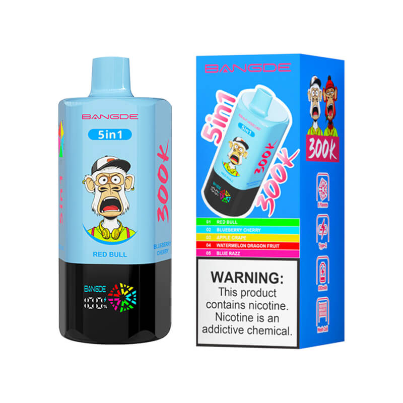 Bang DE 300000 Puffs 5 Flavors Disposable Vape