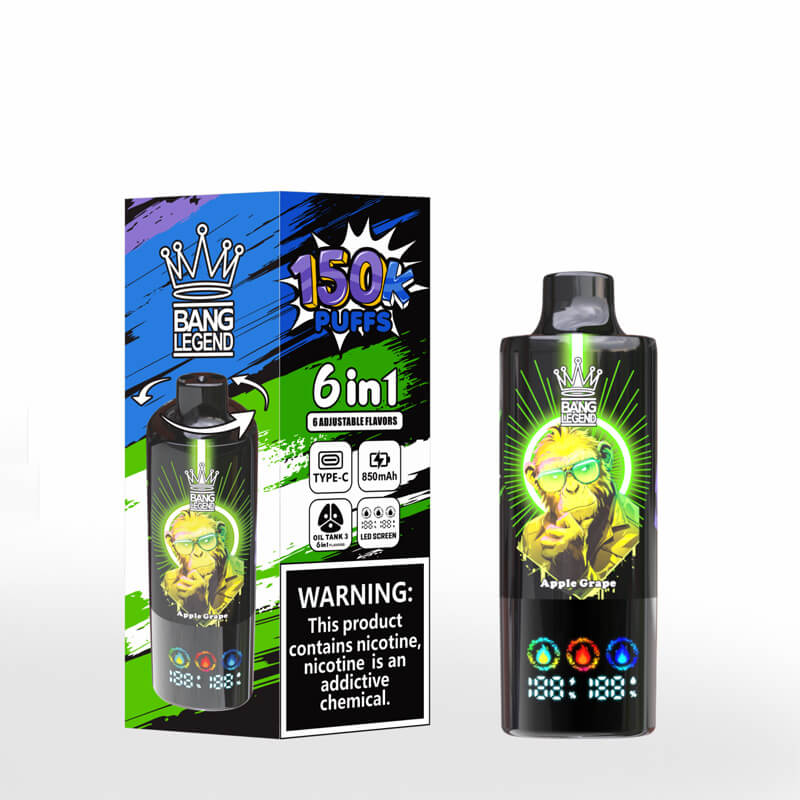 Bang Legend 150000 Puffs 6in1 Disposable Vape 150K E-cigarettes Bang Legend 150000 Puffs 6in1 Disposable Vape 150K E-cigarettes