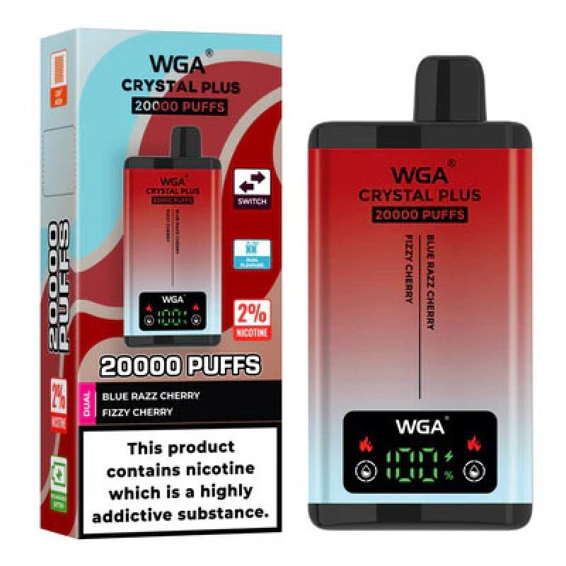 WGA Crystal Plus 20000 Puffs Dual Flavors Disposable Vape