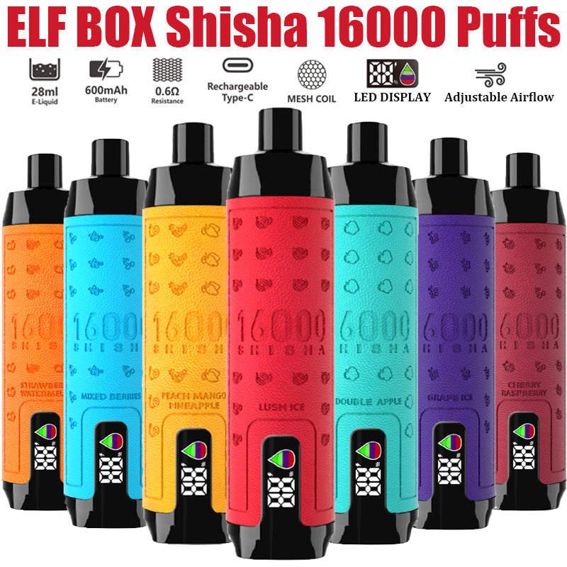 ELF BOX SHISHA 16000 Disposable Vape