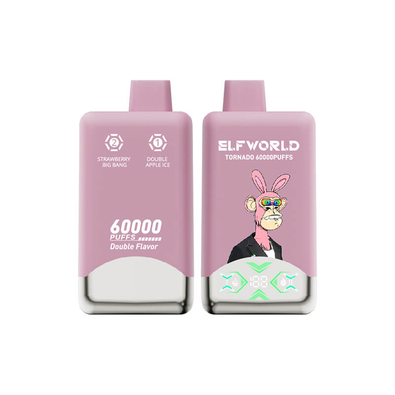 ELFWORLD Tornado 60000 Puffs 2 Flavors Disposable Vape