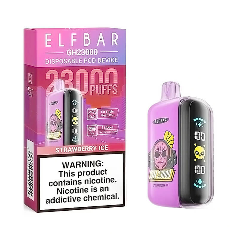 ELF BAR GH23000 Disposable Vape 23K E-cigarettes - Vapepenkit ELF BAR GH23000 Disposable Vape 23K E-cigarettes - Vapepenkit