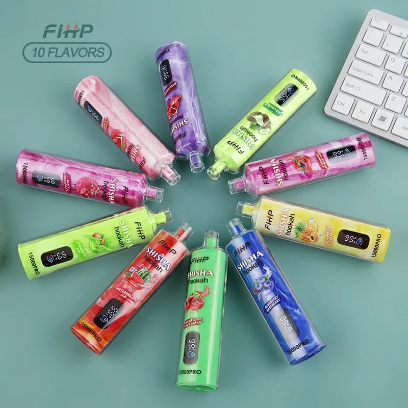 FIHP Shisha Hookah 15000 / 15000 Pro Puffs Disposable Vape