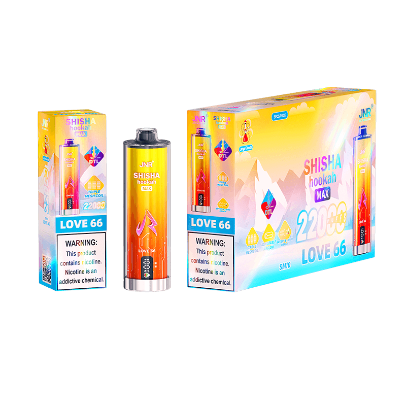 JNR Shisha Hookah Max 22000 Puffs Disposable Vape