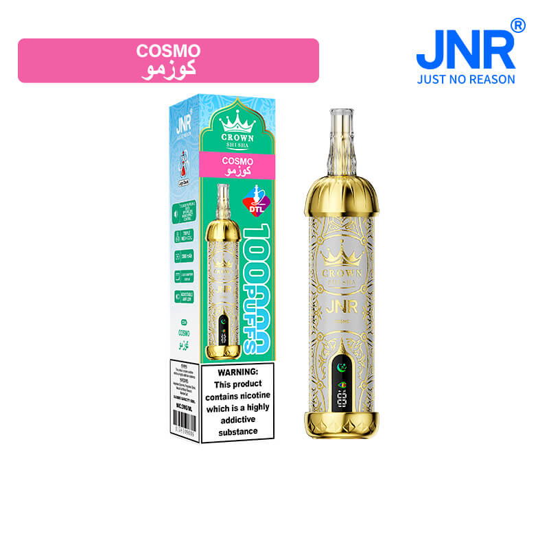 JNR Crown Shisha 100000 Puffs Disposable Vape
