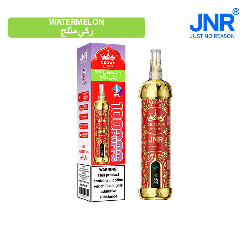 JNR Crown Shisha 100000 Puffs Disposable Vape