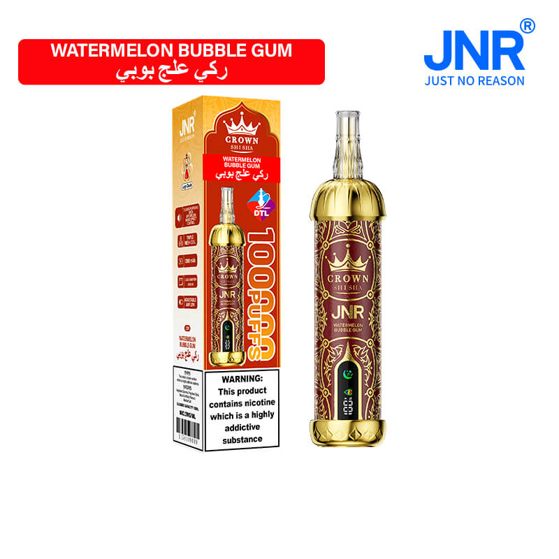 JNR Crown Shisha 100000 Puffs Disposable Vape