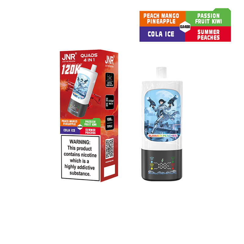 JNR Quads 120000 Puffs 4in1 Disposable Vape