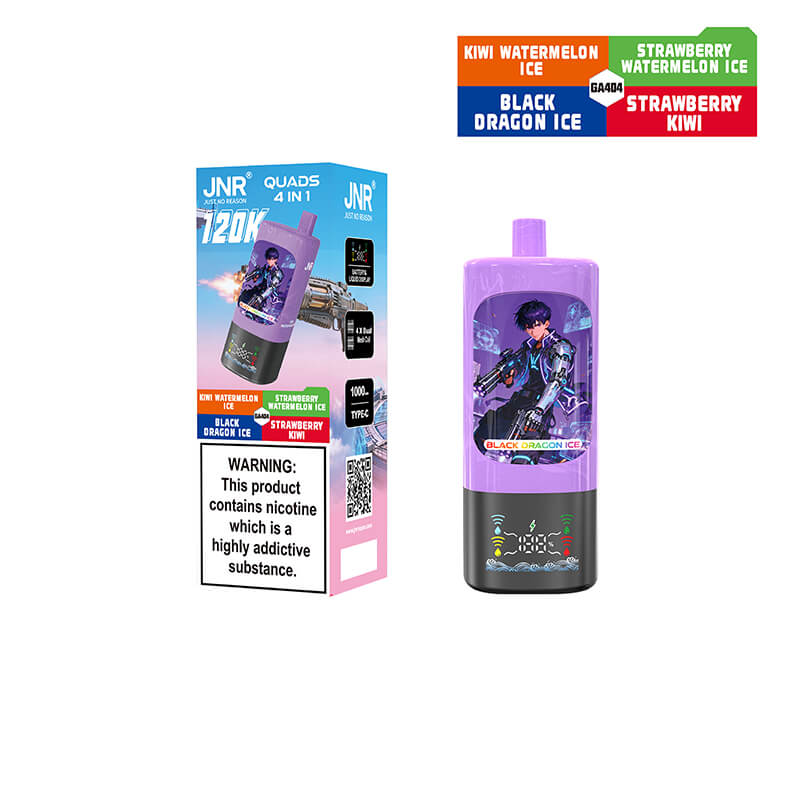 JNR Quads 120000 Puffs 4in1 Disposable Vape