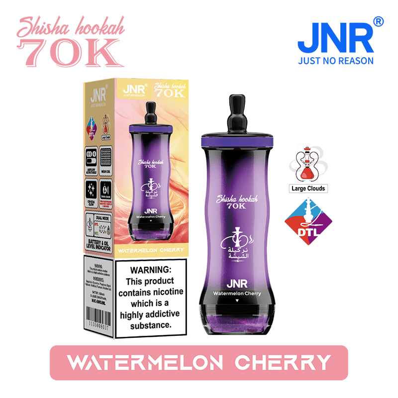 JNR Shisha Hookah 70000 Puffs Disposable Vape