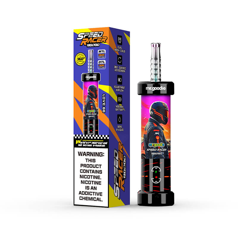 Mr.Goodie Speed Racer 80000 Puffs MTL / DTL Disposable Vape