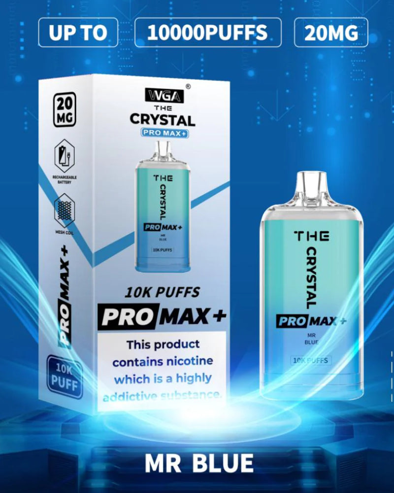 WGA CRYSTAL Pro Max 10000 Puffs Disposable Vape