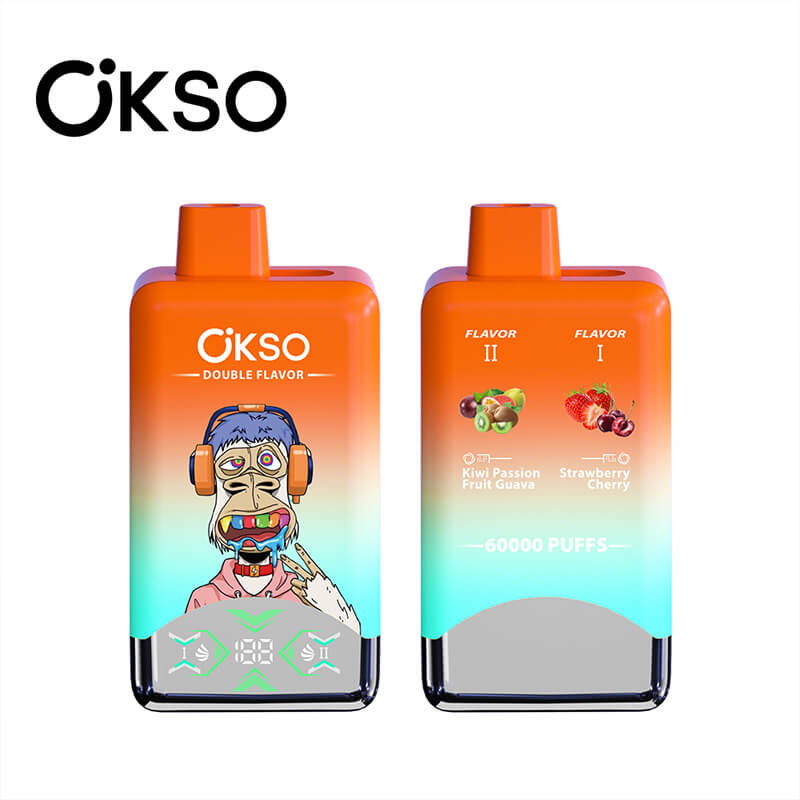 OKSO 60000 Puffs 2in1 Disposable Vape 60K E-cigarettes - Vapepenkit OKSO 60000 Puffs 2in1 Disposable Vape 60K E-cigarettes - Vapepenkit