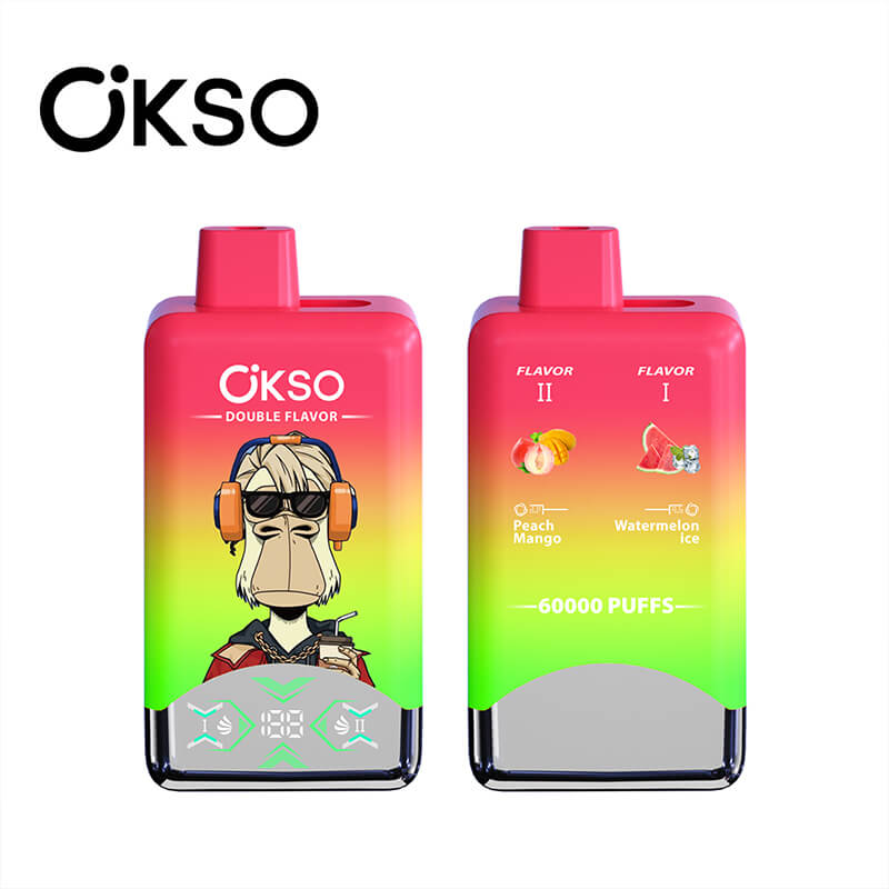 OKSO 60000 Puffs 2in1 Disposable Vape 60K E-cigarettes - Vapepenkit OKSO 60000 Puffs 2in1 Disposable Vape 60K E-cigarettes - Vapepenkit