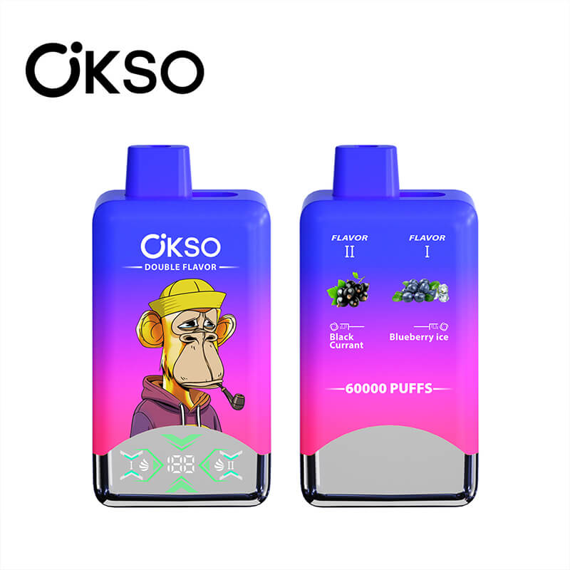 OKSO 60000 Puffs 2in1 Disposable Vape 60K E-cigarettes - Vapepenkit OKSO 60000 Puffs 2in1 Disposable Vape 60K E-cigarettes - Vapepenkit