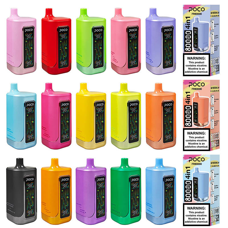 POCO FR 80000 Puffs 4 Flavors Disposable Vape