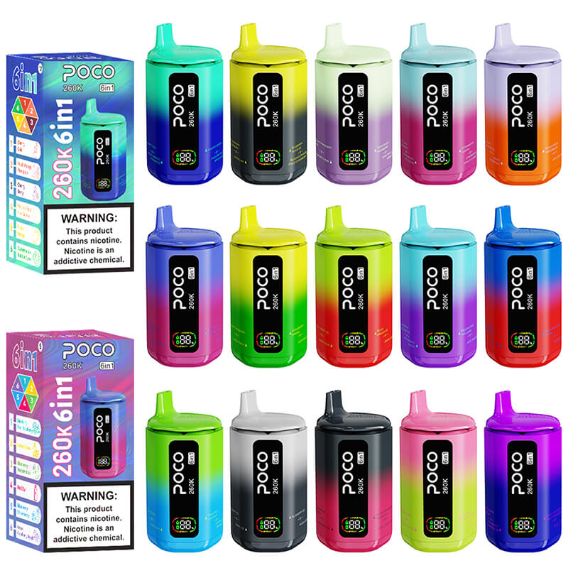 POCO 260K 6in1 260000 Puffs Disposable Vape