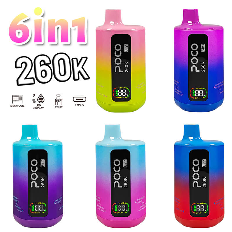 POCO 260K 6in1 260000 Puffs Disposable Vape