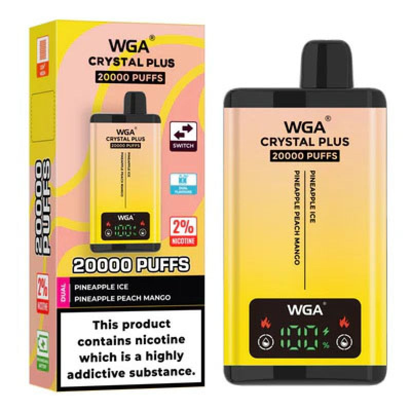 WGA Crystal Plus 20000 Puffs Dual Flavors Disposable Vape